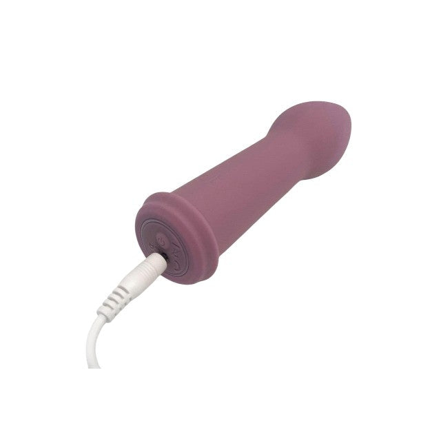 Vibrator mini DREAMTOYS Nude Jade, 10 funcții de vibrație, rezistent la apă IPX6, lungime 14.7 cm, culoare mov
