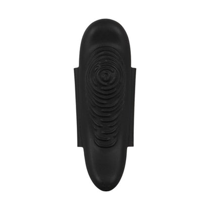 Vibrator pentru chilot GOGASM Panty Vibrator, cu aripi magnetice, control prin telecomandă, 10 funcții de vibrație, negru