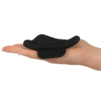 Vibrator pentru chilot GOGASM Panty Vibrator, cu aripi magnetice, control prin telecomandă, 10 funcții de vibrație, negru