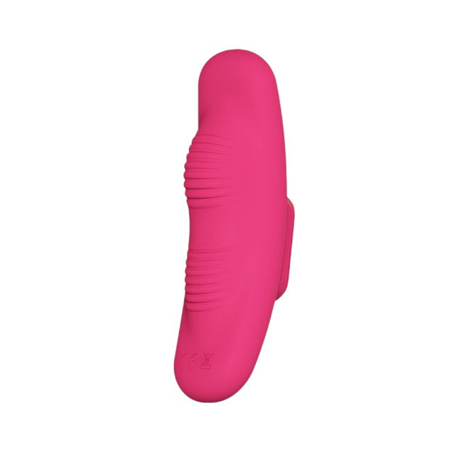 Vibrator pentru chilot MINA Veil Remote Controlled Panty, cu telecomandă, 10 funcții de vibrație, din silicon, 10 cm, roz