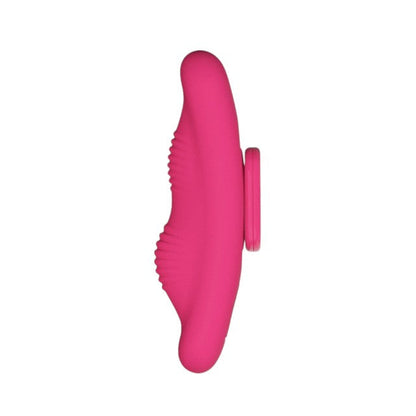 Vibrator pentru chilot MINA Veil Remote Controlled Panty, cu telecomandă, 10 funcții de vibrație, din silicon, 10 cm, roz
