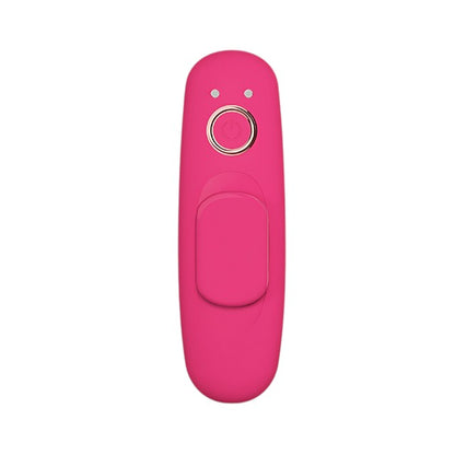 Vibrator pentru chilot MINA Veil Remote Controlled Panty, cu telecomandă, 10 funcții de vibrație, din silicon, 10 cm, roz