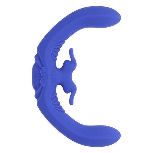 Vibrator pentru cupluri EVOLVED Lovebirds, cu telecomandă, 3 motoare cu 10 funcții de vibrație, rezistent la apă, mov