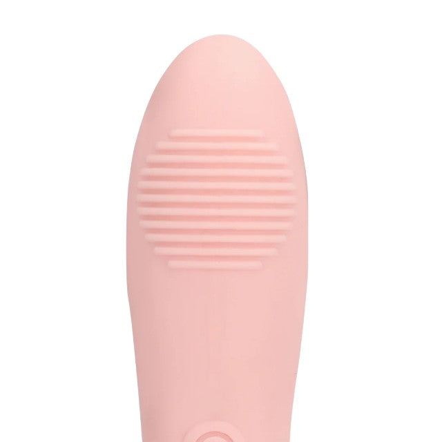 Vibrator pentru deget LOVELINE Silicone Finger Vibrator, pentru stimularea clitorisului, 7 funcții de vibrație, roz