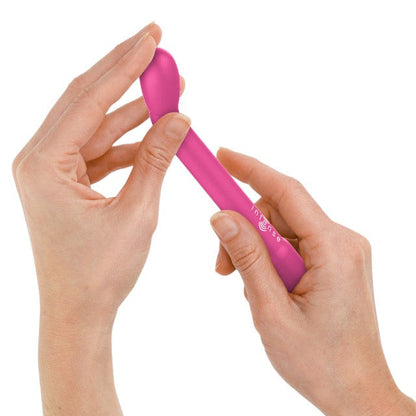 Vibrator pentru punctul G INTENSE Karlie, 10 funcții de vibrație, lungime 19 cm, culoare roz
