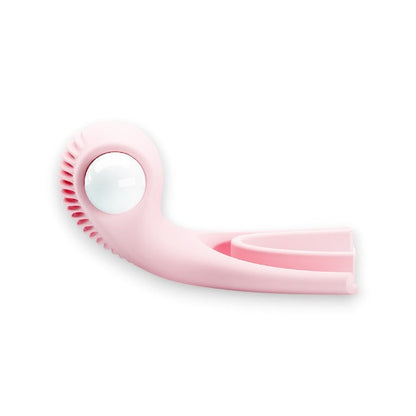 Vibrator pentru sex oral PRETTY LOVE Magic Lips, cu vibrații, bullet inclus, rezistent la apă, culoare roz, 7.5 cm
