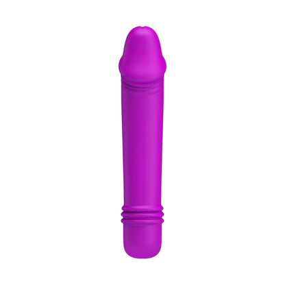 Vibrator PRETTY LOVE Emily, cu 10 funcții de vibrație, din silicon, design ușor curbat, rezistent la apă, 12.7 cm, roz