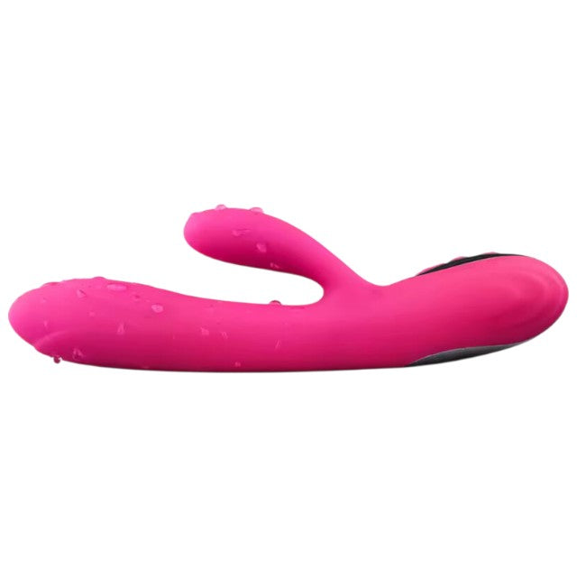 Vibrator rabbit ARMONY Flexible Heat Effect, cu funcție de încălzire, 10 funcții de vibrație, din silicon premium, roz