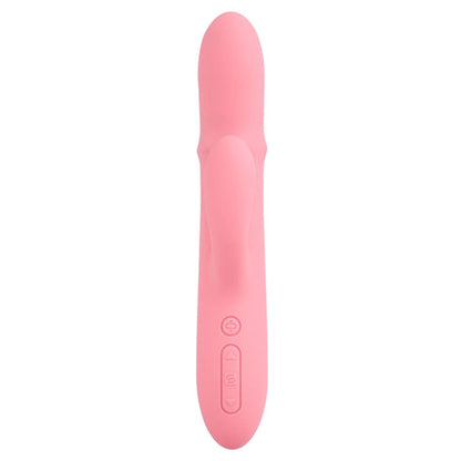 Vibrator rabbit interactiv SVAKOM MORA NEO, cu inel din perle cu 3 funcții de masaj, control prin aplicație, roz