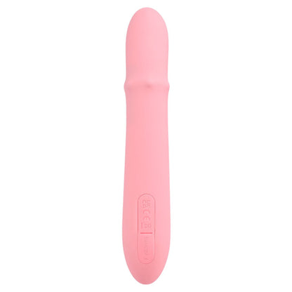 Vibrator rabbit interactiv SVAKOM MORA NEO, cu inel din perle cu 3 funcții de masaj, control prin aplicație, roz