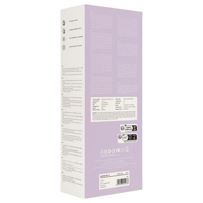 Vibrator rabbit subțire SVAKOM CICI+ 2, control prin aplicație, cu funcție de încălzire, 5 funcții de vibrație, mov