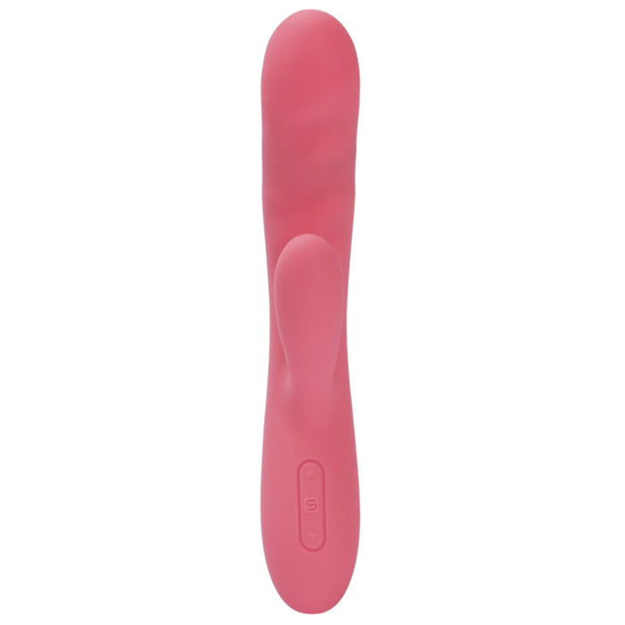 Vibrator rabbit SVAKOM AVERY, pentru clitoris și punctul G, 5 funcții de penetrare automată, 5 funcții de vibrație, roz