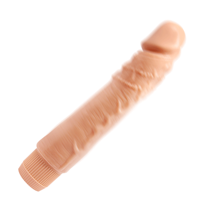 Vibrator realist BAILE Barbara Dybbuk, funcții multiple de vibrație, lungime 24 cm, culoarea pielii