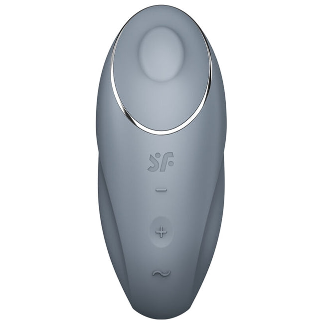 Vibrator SATISFYER - TAP & CLIMAX tip Lay-On, 11 funcții de vibrații