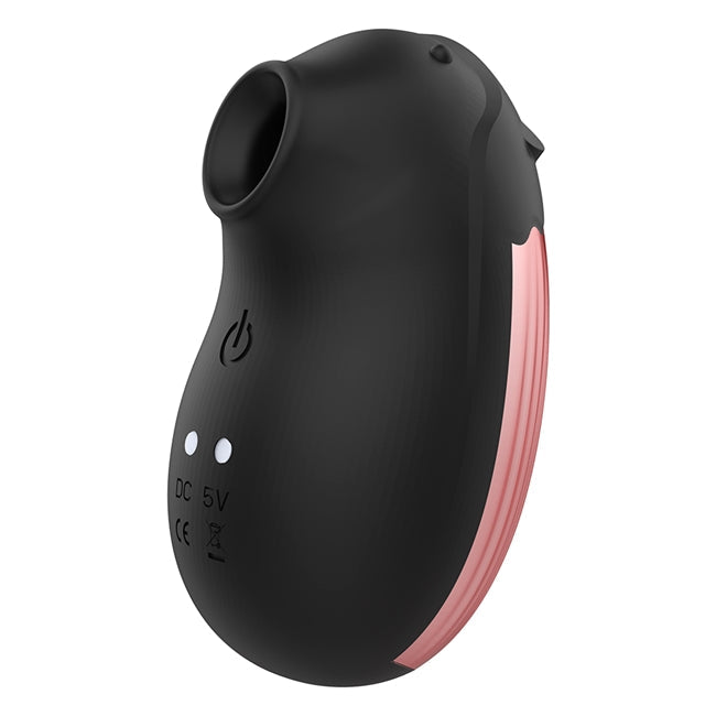 Vibrator stimulator RITHUAL SHUSHU, 10 funcții de vibrații, Negru