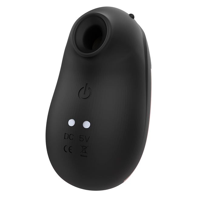 Vibrator stimulator RITHUAL SHUSHU, 10 funcții de vibrații, Negru