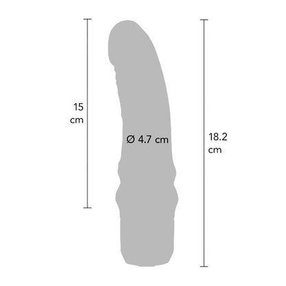 Vibrator TOYJOY Get Real - Mini Classic G-Spot Vibrator, din silicon, 7 funcții de vibrație, rezistent la apă, 18.2 cm, roz