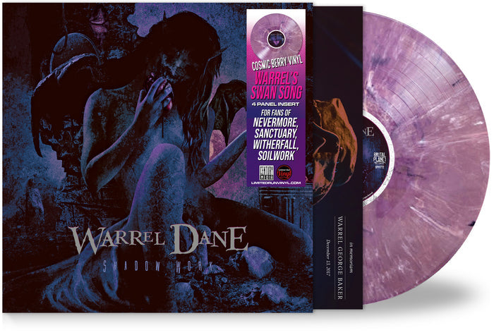 Warrel Dane - Shadow Work (*Cosmic Berry Vinyl, 2026, Brutal Planet) Nevermore Vocalist!