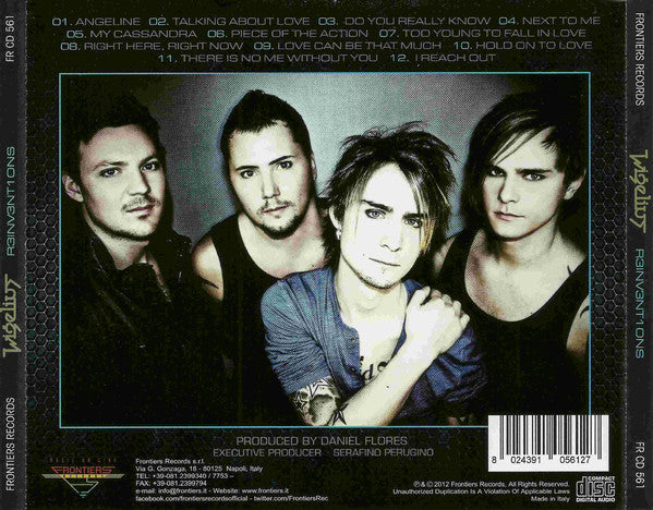 Wigelius ‎– R3inv3nt1ons (*Pre-Owned CD, 2012, Frontiers) elite AOR/commercial hard rock