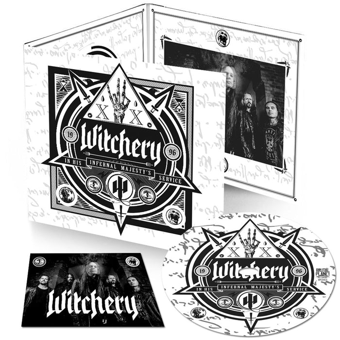 WITCHERY - IN HIS INFERNAL MAJESTY'S SERVICE (*CD, 2023, Brutal Planet) elite Thrash/Black Metal!