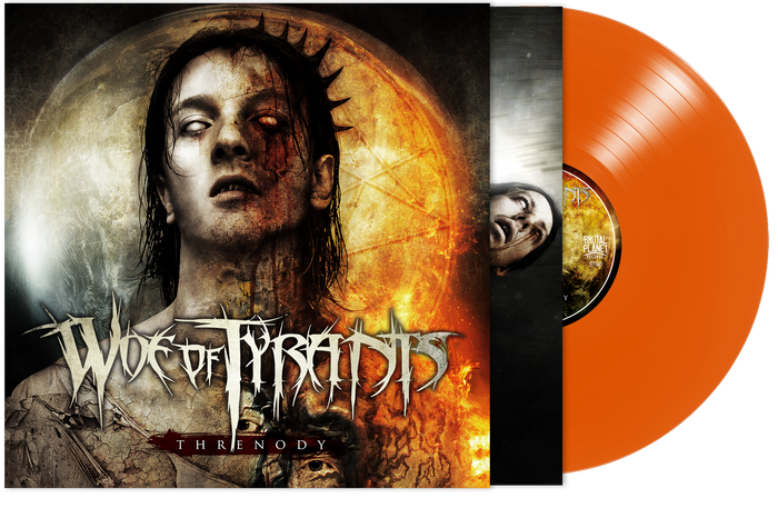 WOE OF TYRANTS - THRENODY (*NEW-ORANGE VINYL, 2024, Brutal Planet Records) Ferocious Technical Thrash/Death Metal!