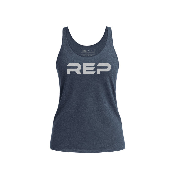Heather Indigo/Silver / X-Small
