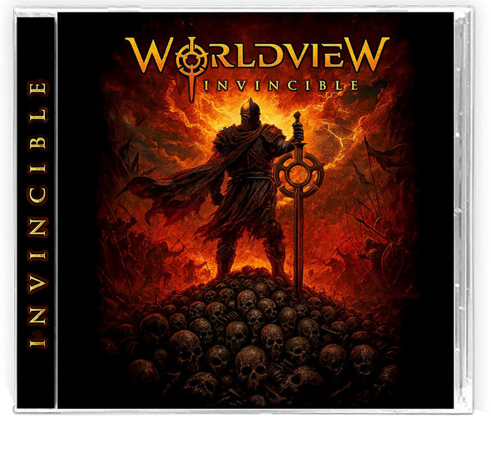 Worldview - Invincible (CD, Girder) Progressive Power Metal w/Rey Parra, George Ochoa