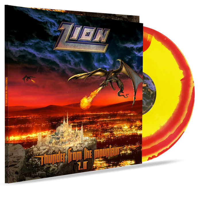 ZION - THUNDER FROM THE MOUNTAIN 2.0 (2019, GATEFOLD - COLOR SWIRL VINYL) *Last Copies!